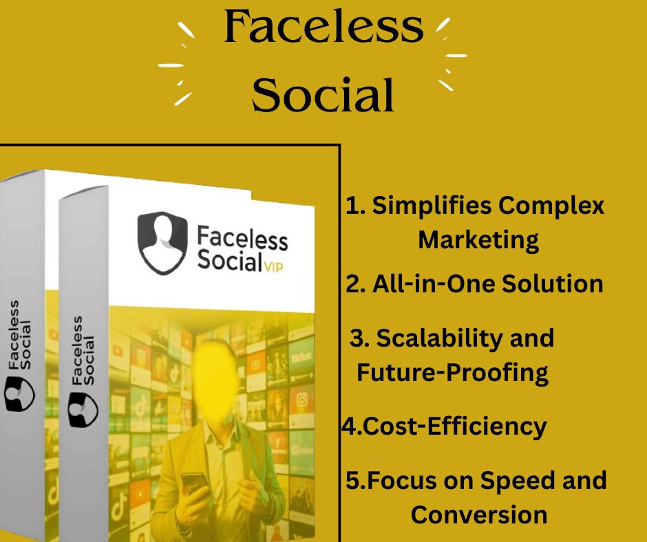 Faceless social media